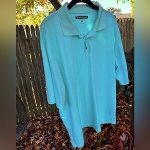 Pebble Beach Performance‎ Light Blue Golf Shirt